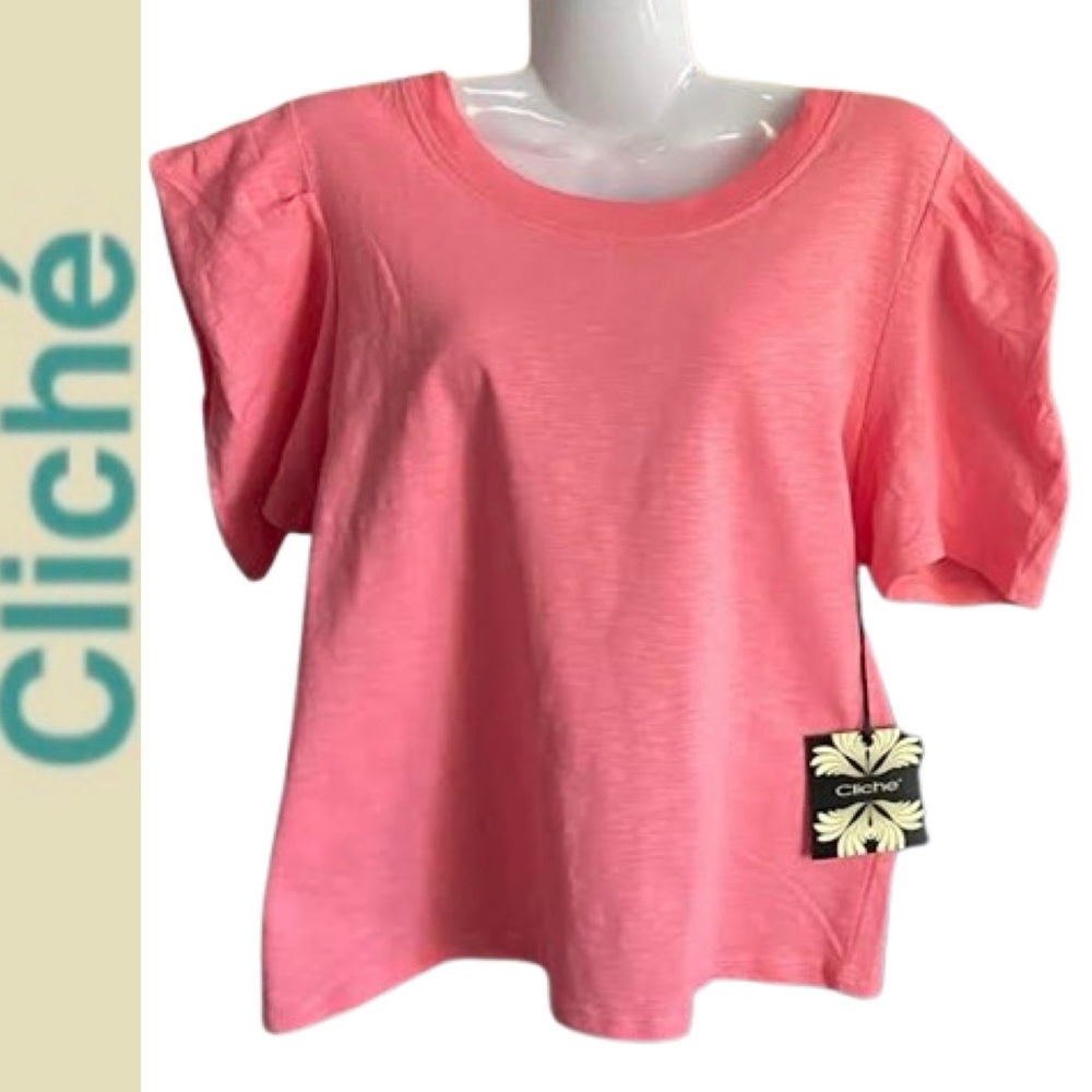 Boxed Sleeve Top Cliche